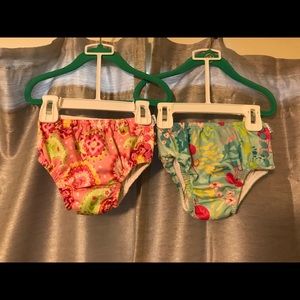 iplaybaby reusable swim diapers 2 both 24M Used